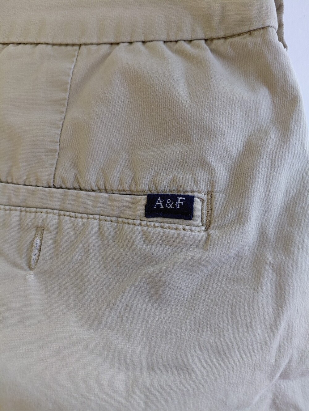 Abercrombie & Fitch- Women’s 31 Tan Casual Cotton Shorts Stretch Summer - Picture 8 of 8